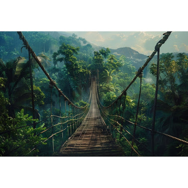 Jungle Bridge Canvas